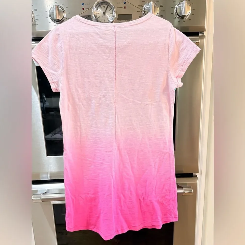 Vineyard Vines Light Pink Teeshirt dress Small